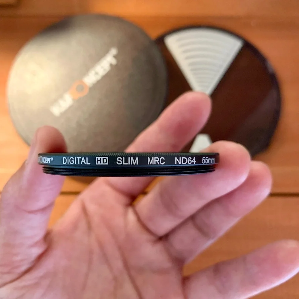 K&F Concept Digital HD MRC ND64 Lens Filter Ultra Slim 55mm